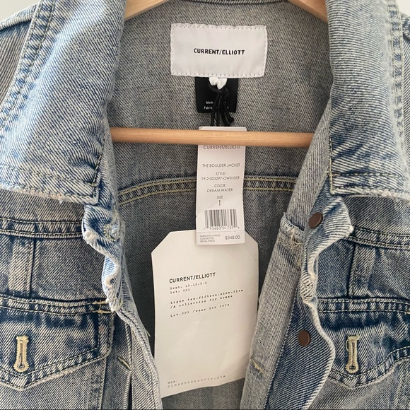 NWT Current/Elliott Boulder Jacket - Picture 3 of 11